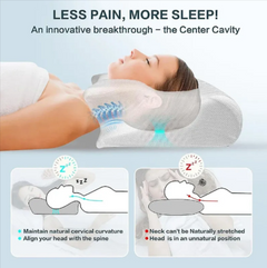 Memory Foam Neck Support Pillow
